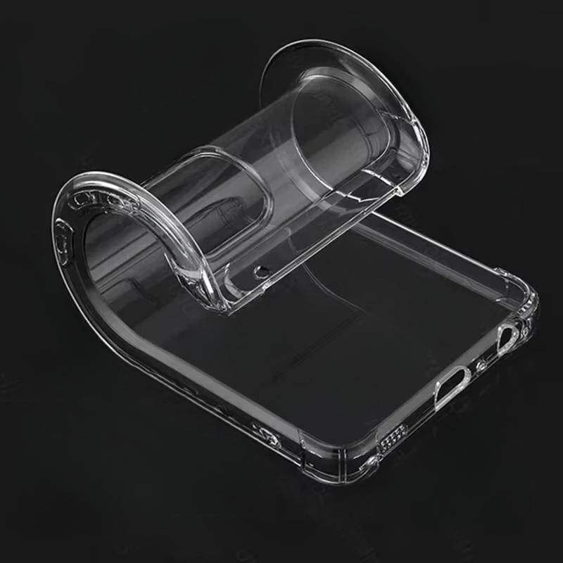 Прозрачный кристалл TPU мягкий задний чехол для Samsung Galaxy S25 Edge S24 S23 Ultra S21 S20 Plus Fe Nete 20 прозрачный противоударный чехол