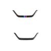 For BMW X3 F25 X4 F26 2011-17 Intérieur Carbon Fiber Auto Door Inner Handle Storage Box Frame Cover Trim