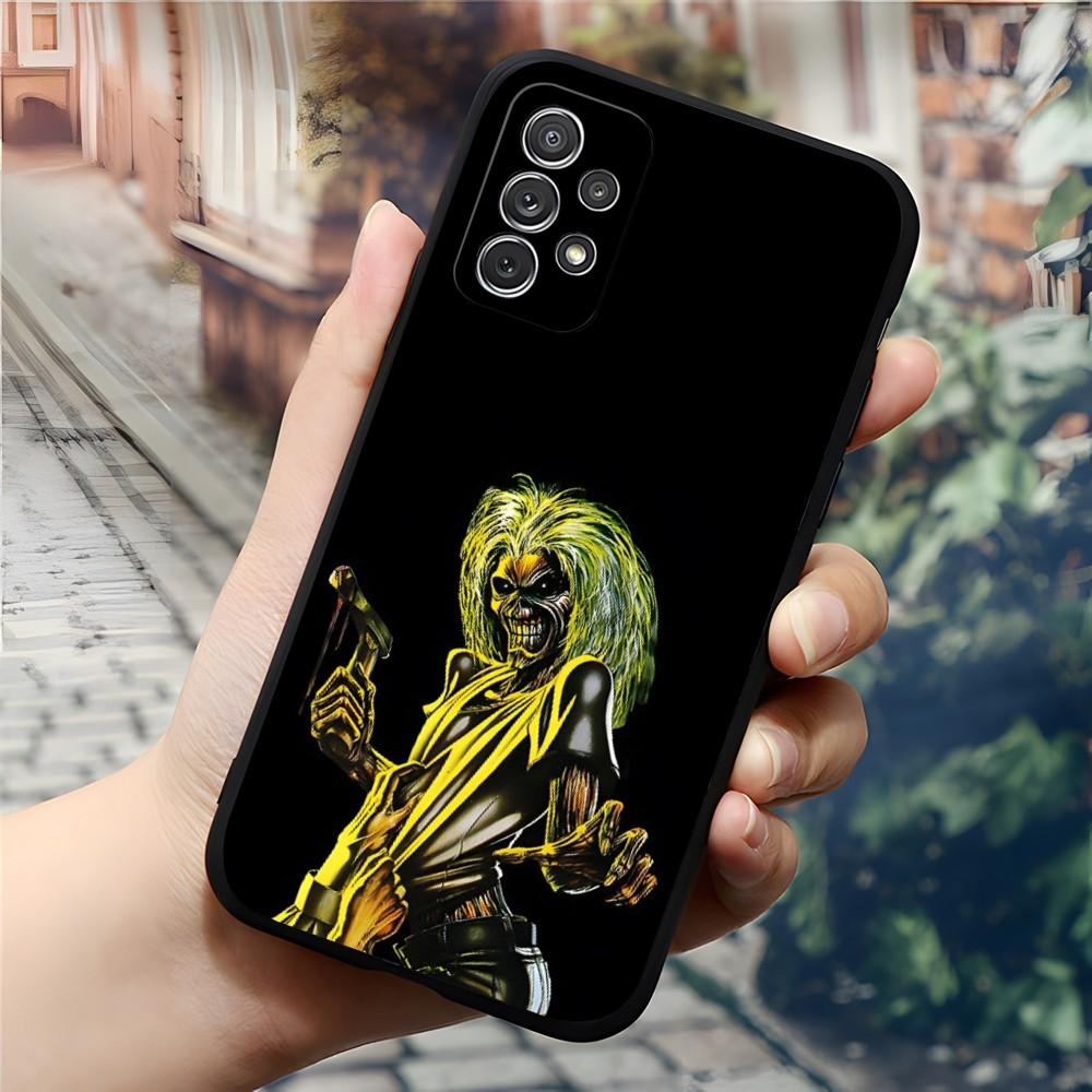 S-Skele-ton Rock-Band Phone Case for Samsung Galaxy S24 S23 S22 S20 S21 Ultra Fe Plus M54 A34 A54 A24 A52 A53 Coque