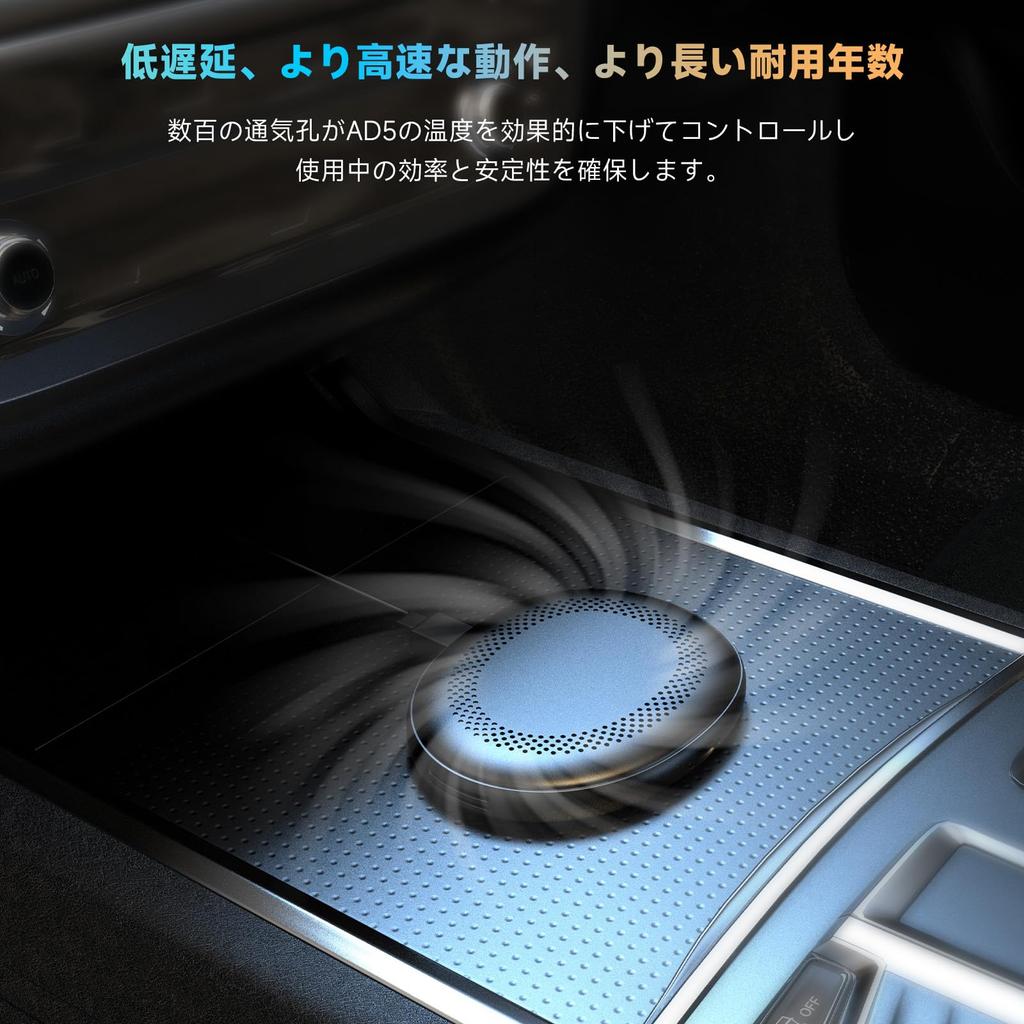 ATOTOZONE AD5 Wireless CarPlay/Android Auto Adapter