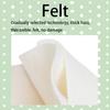 Felt Piano Muffler Beige Weak Sound Muffler Piano Mute Rail Cloth Musical Instrument Accessories