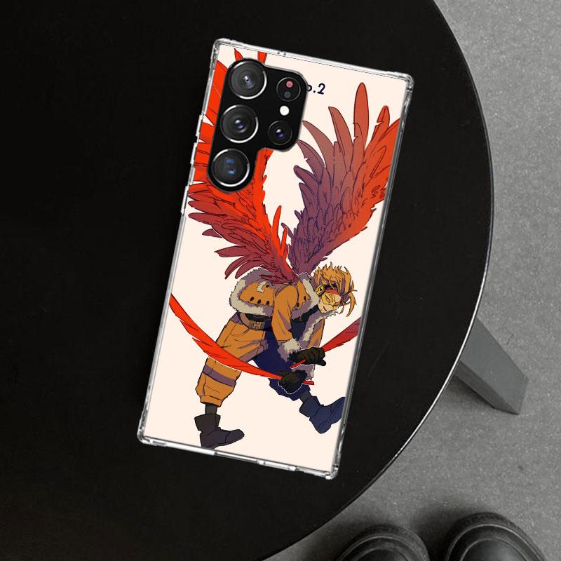Чехол для телефона Hawks MHA My Hero A-Academy для Samsung Galaxy S26 S25 Edge S24 S23 Ultra S22 Plus S21 FE S20 + Арт Индивидуальный