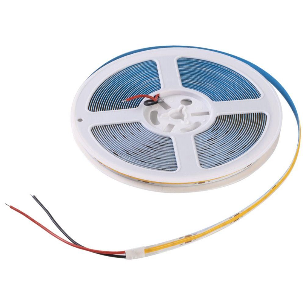 5 Meters COB LED Strip Light Flexible LED Tape Light High Brightness Light Strip Home Decoration