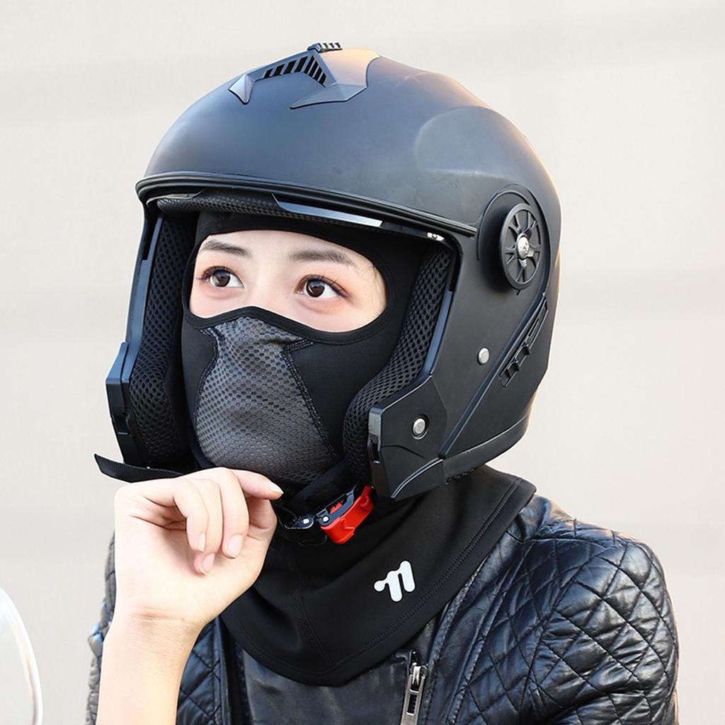 Winter Balaclava Ski Mask with Glasses Holes Thermal Face Cover for Cold Weather Motorcycle Cycling