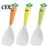 Soup Scoop Rice Spoon Non-stick Heat Resistant Long Handle Cartoon Carrot Pattern Spatula Kitchen Accessories