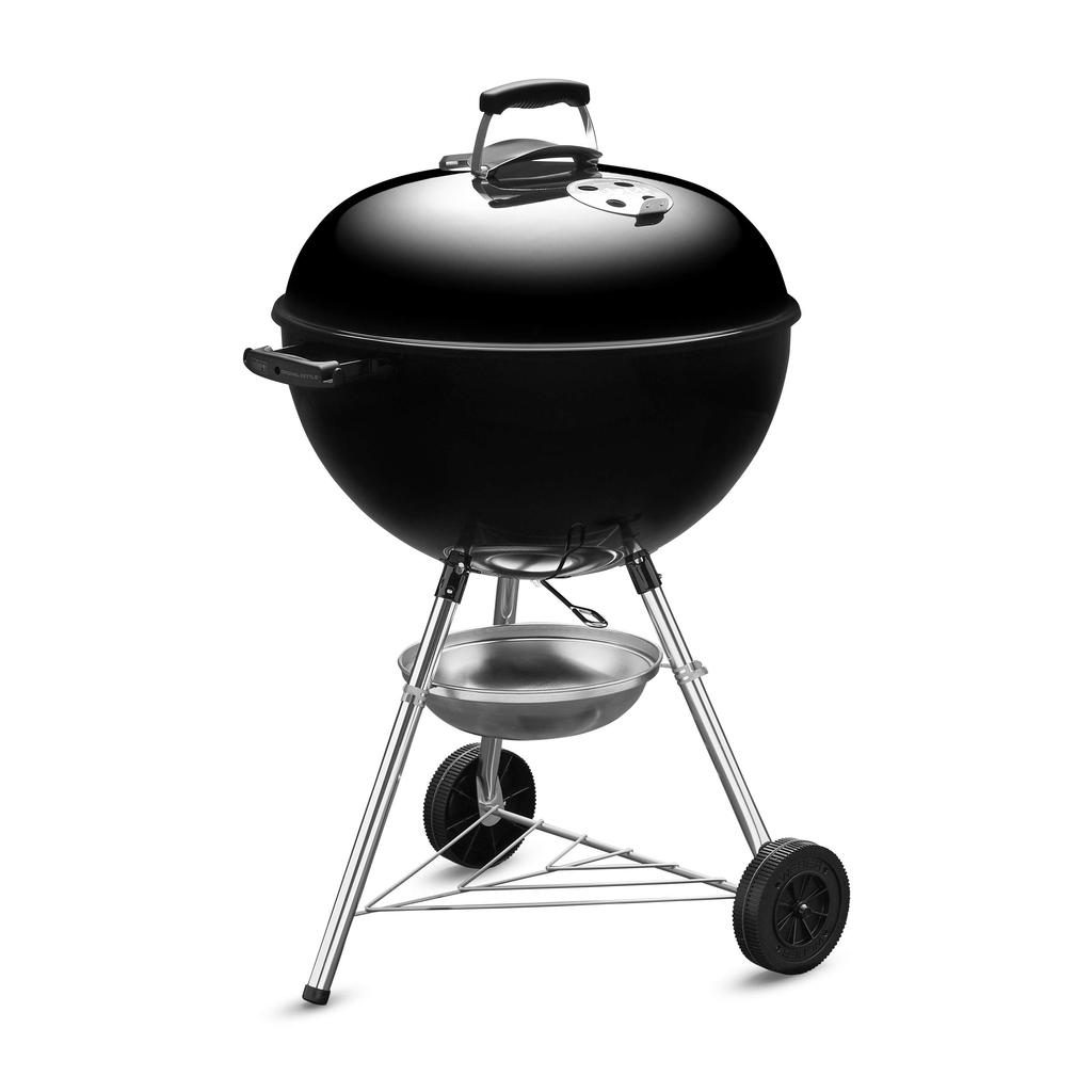 Weber Barbecue Diameter Original For Bonfire Stand Japanese Product 10 Year Thermometer Included 1341308 Black Stove, 57cm, Kettle, Charcoal, Camping,