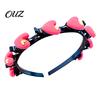 Cute Decorative Headwear for School Cartoon Headband with Clips Girls, Hairband Hair Accessory Girls Styling, Flower/Fruit/Bow/Heart/Rabbit