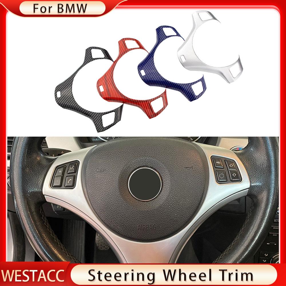 Наклейка на молдинг декоративной накладки на рулевое колесо автомобиля для BMW 1 3 серии E87 E90 E92 E93 2005 - 2012