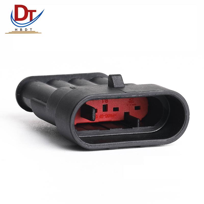 4-контактный автомобильный жгут проводов DJ7041-1.5-11 Корпус разъема Вилка Пластиковый корпус
