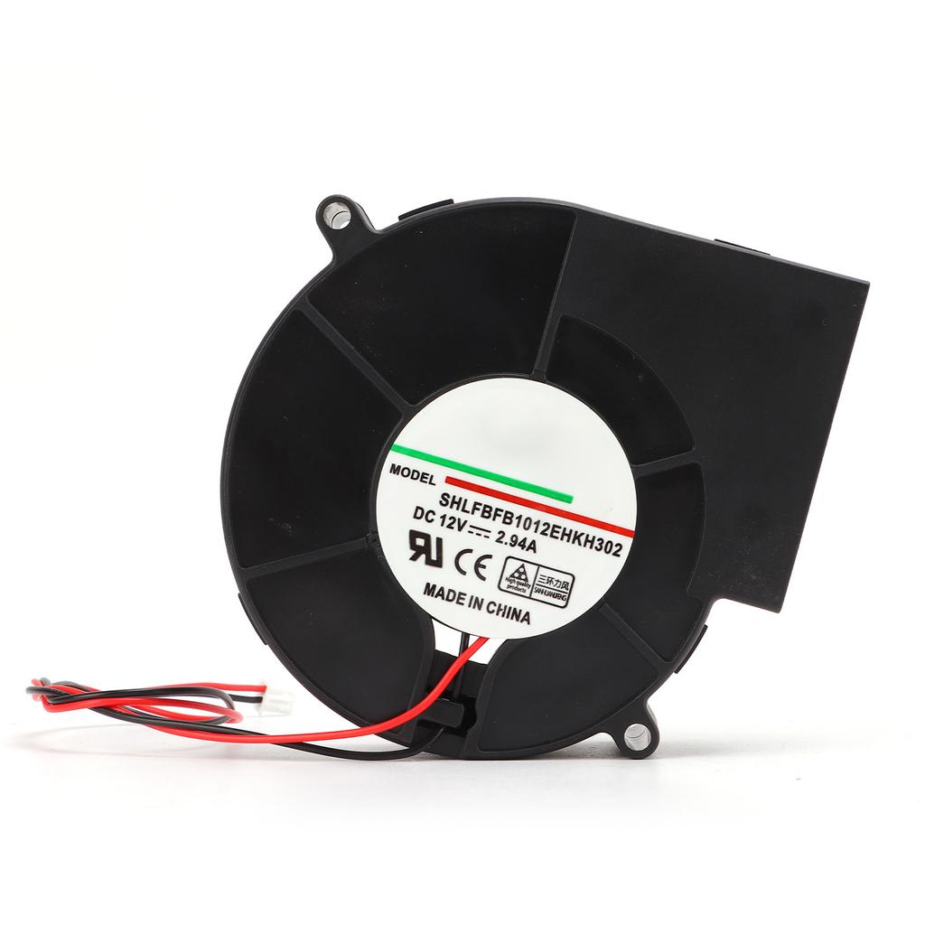 DC12V 2.94A Brushless Cooling Blower Fan 4500RPM Quiet Operation Dual Ball Centrifugal Fan Energy