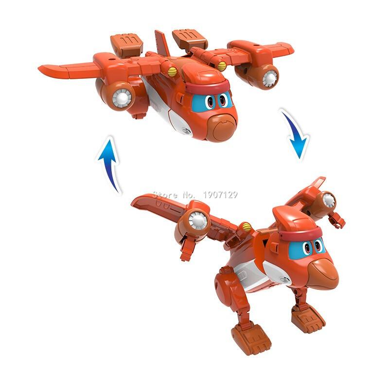 Newest ABS Min Deformation Gogo Dino Action Figures REX Transformation Car Airplane Motorboat Crane Dinosaur Toys for Kids