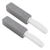 Practical Toilet Bowl Rink Pumice Stone Cleaner Brush Wand Cleaning