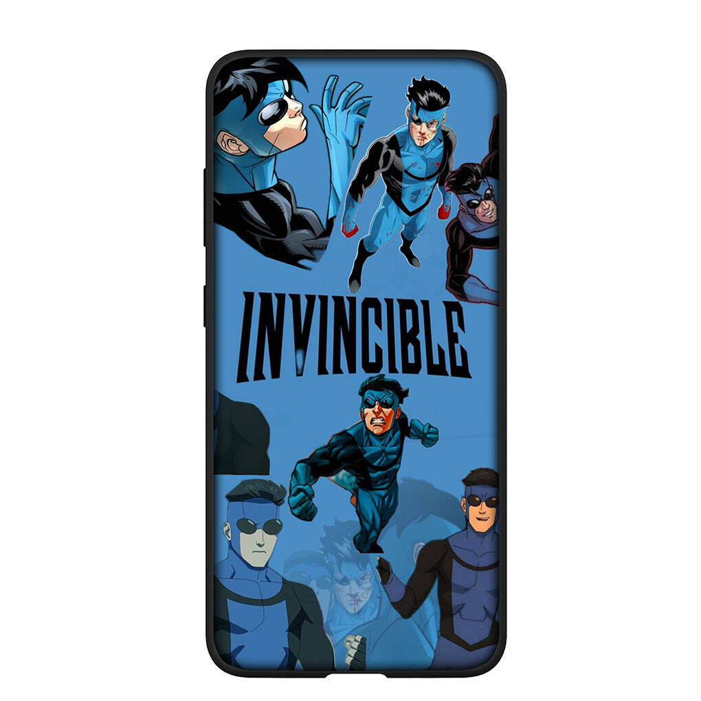Чехол для телефона для iPhone 17 16 15 Plus Huawei P30 P20 Lite Redmi Note 14 12 11 13 Pro Max OPPO A60 A80 A40 A18 A38 A54 Постер I-Invincibles Коллаж Чехол