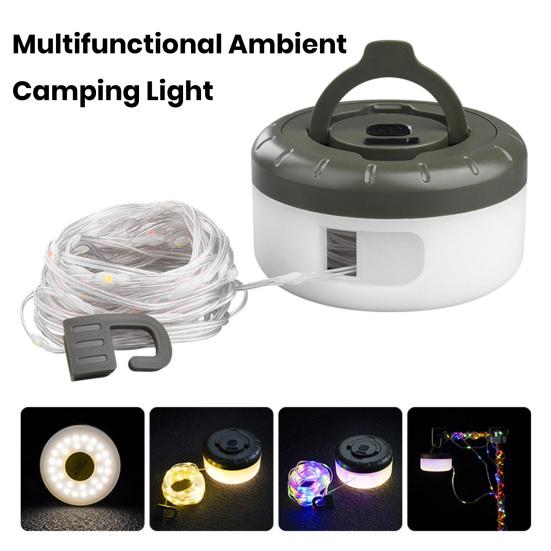 Light Waterproof Soft Lighting Flicker-Free Colorful Widely Used String Lamp Tent