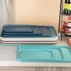 Multiple Colors Tray Plastic Food Bread Pan Nordic Storage Tray  Kitchen Supplies