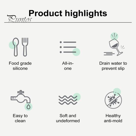 Узкий длинный силиконовый нескользящий коврик, термостойкий водонепроницаемый коврик для сушки, многофункциональный кухонный коврик для столешницы, прямоугольная мойка, сушилка для посуды