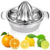 Citrus and Lemon Juicer Manual Juicer 304 Stainless Steel Durable Manual Juicer Reamer Rotary Squeezer Dishwasher Safe Easy To C
