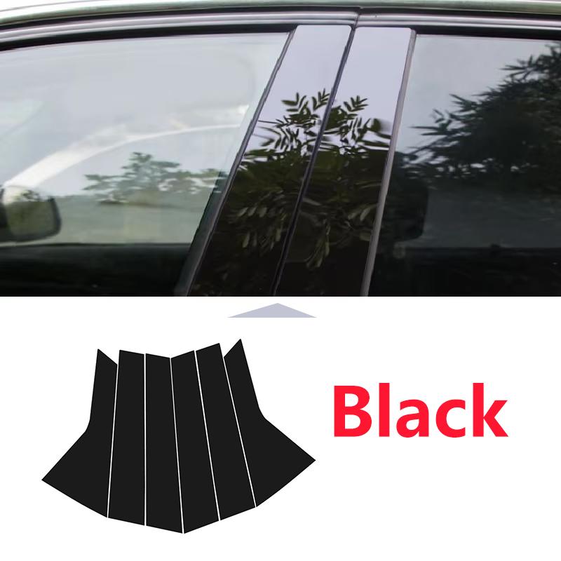 Для Mercedes Benz B Class W245 170 180 2004~2011 Накладки на оконные молдинги Центральная пленка Столбики B C Наклейка Автоаксессуары