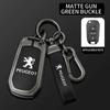Zine Alloy Car Remote Key Case Shell Cover Protection Fob For Peugeot 208 2008 301 308 508 5008 RCZ Keychain Styling Accessories