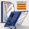 Чехол для Samsung Galaxy Z Fold 8 Fold8 Ultra, матовый, с вращающимся на 360° кронштейном, магнитной беспроводной зарядкой, шарниром, с закаленным стеклом