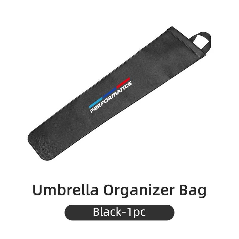 XJBN1 New Car Waterproof Umbrella Storage Bag PU Leather Cover Umbrella Organizer Holder For BMW E46 E90 E60 F30 F10 E39 E36 F20