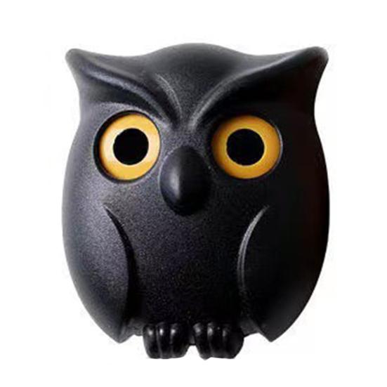 Держатель для ключей в виде совы, магнитные крючки для ключей Wink, грузоподъемность 5,5 фунтов, простая установка, мини-держатель для ключей в виде совы, настенное украшение