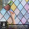Наклейки для защиты окон, пленка для стекол в ванной, статические наклейки, неклеящаяся тонирующая пленка, декоративная окраска для дома