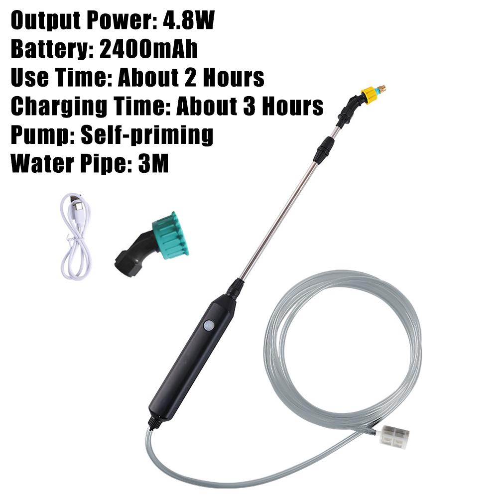 Электрический опрыскиватель автоматический 5л с распылителем сельскохозяйственное оборудование садовое растение Mister USB аккумуляторная лейка инструмент для орошения