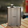 Ti Ultralight Hip Flask 240ml Portable Wine Bottle Outdoor Camping Pocket Whiskey Alcohol Drinkware