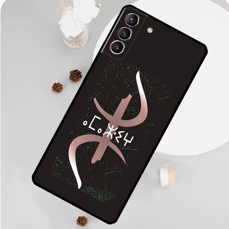 Чехол для телефона с флагом берберов Амазигов для Samsung Galaxy S24 S26 Ultra S20 S21 S22 S23 S25 Plus S10 S25 FE Funda Cover