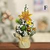 Mini Christmas Tree Christmas Ornaments Festival Table Miniature Ornament Home Decoration