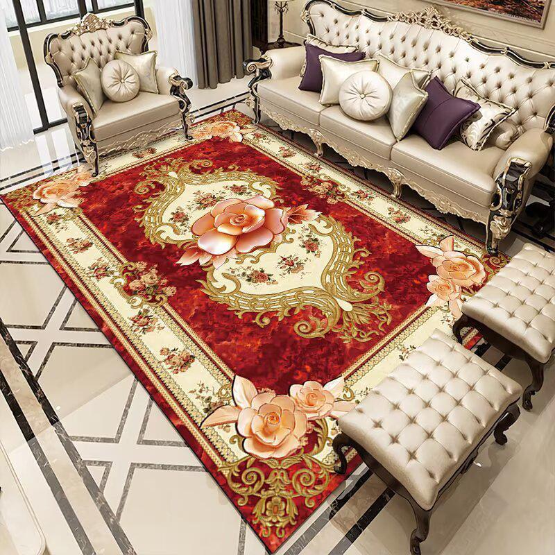 Ковер для гостиной в европейском стиле, ковер для спальни, ковер для гостиной, декоративный ковер, коврик под диван и кофейный столик