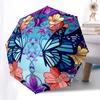 1pc Butterfly Floral Mandala Design Umbrella with Plastic Handle,Vibrant Cartoon Pattern,Multi-functional UmbrellaPT134