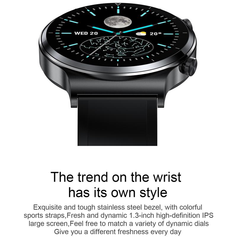 Смарт-часы с Bluetooth-вызовом для мужчин, IP68, водонепроницаемые, с полным сенсорным экраном, спортивные умные часы для фитнеса, индивидуальное лицо для Android IOS