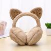Headband Outdoor Earmuff Women Girls Ear Warmers for Cold Weather Cat Ears Winter Warm Earmuffs