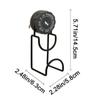 Hole-Free Suction Cup Hooks Wall Mounted Washbasin Hook Practical Basin Storage Rack  for Home