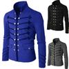 Fashionable Men's Double Breasted Medieval Jacket Perfect For Halloween Parties