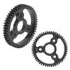 RC Car Main Gear Steel Black M0.8 52T 32P CNC Machining Oxidization Treatment 110 RC Accessories