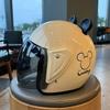 Helmet Electric Car Ears Four Seasons Universal Battery Motorcycle Hat Cartoon