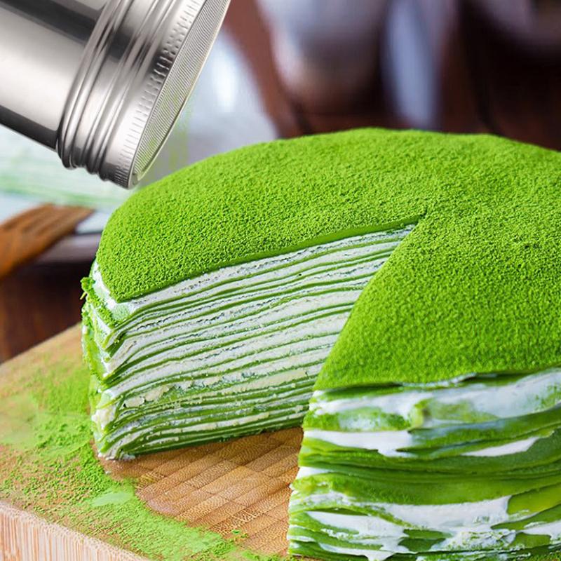 Шейкер для шоколада из нержавеющей стали, сахарная пудра, какао-мука, сито для кофе