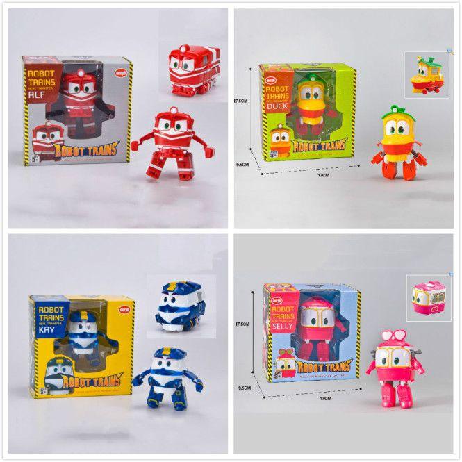 Робот Поезда Рт Кай Трансформер Трансформирующийся Поезд Фигурка Корейская Игрушка Анимация