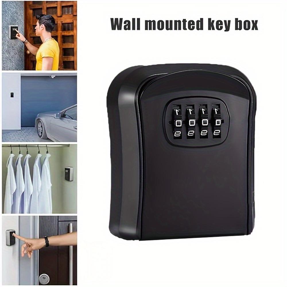 Ящик для ключей с паролем, проживание в семье, настенное крепление на стройке, противоугонный вход, ящик «кошачий глаз», инженерный замок с паролем