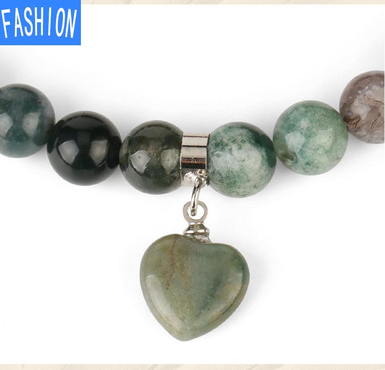 8 мм индийский браслет из агата, йога, медитация, простое лечение чакр, хрустальный браслет, подарок унисекс