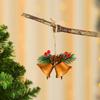 025 Christmas Bell Pendant Christmas Tree Decor Mini Handwoven Pendant