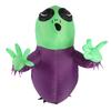 Window Blow Up Alien 3.9ft LED Powerful Blower 210T Polyester Fiber IP44 Water Resistant Ghost
