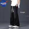 NASA MARVEL Men's Loose Straight-Leg Jeans