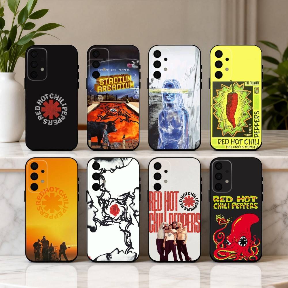 Незабываемый Чехол для Телефона Red Hot Chili Peppers для Samsung Galaxy A73,A72,A71,A70,A53,A52,A51,Мягкий Силиконовый Черный Чехол