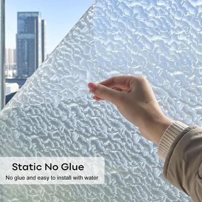 Статическая самоклеящаяся пленка для стекла, матовая, наклейки на матовое стекло, новые наклейки на окна, стеклянные окна