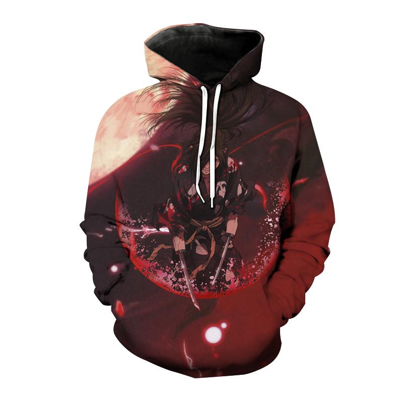 Толстовки с 3D принтом аниме Дороро для мужчин и женщин, модная толстовка большого размера, пуловер в стиле хип-хоп, Harajuku, косплей, унисекс, пальто с капюшоном