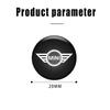 SHEJ3 20mm Car Lock Keyhole Stickers For BMW MINI Cooper One JCW F54 F55 F56 F57 F60 R50 R53 R56 R60 Key Anti-blocking Dustproof Decal